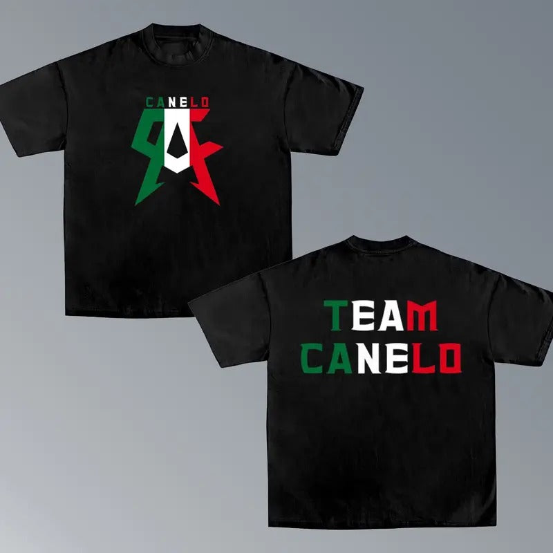 TEAM CANELO TEE, Alvarez Boxing Champion Inspired Fight Tee, Boxing T-shirt, Boxer Tee, Sports Shirt, UFC Shirt, Workout...