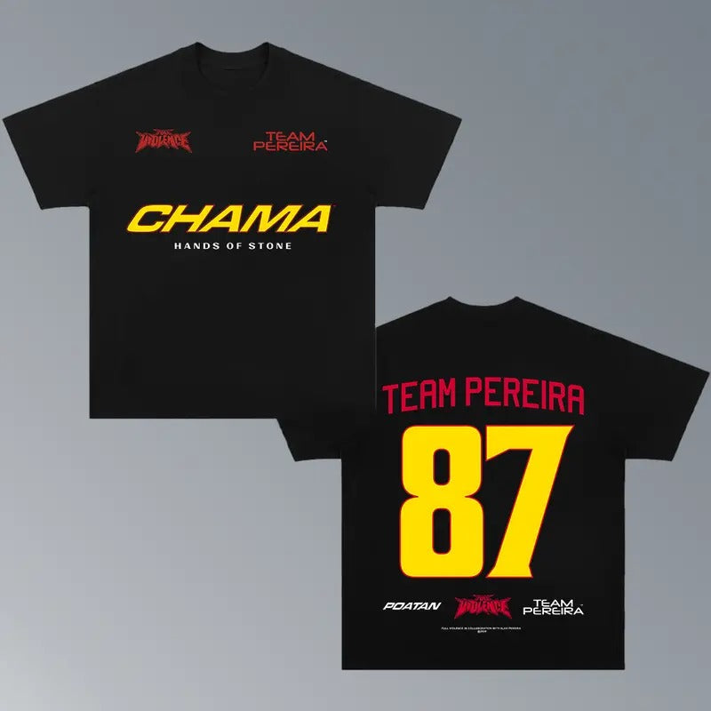 TEAM PEREIRA "ACTIVE" 2024 TEE, Boxing T-shirt, Boxer Tee, Sports Shirt, UFC Shirt, Workout T-shirt, Gift for Him Gift...