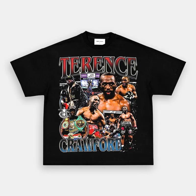 TERENCE CRAWFORD TEE, Boxing T-shirt, Boxer Tee, Sports Shirt, Athletic Tee, Fitness Gift, Workout T-shirt Crewneck...
