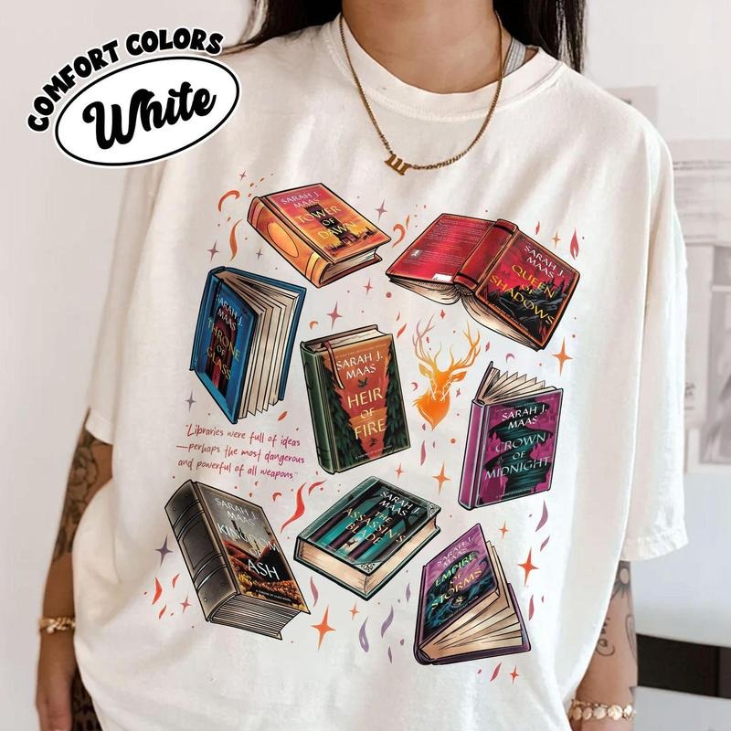 TOG Series Digital Download Merch For Fans, Terrasen The Thirteen Shirt, Aelin Fireheart Clipart, Gift For Book Lover...