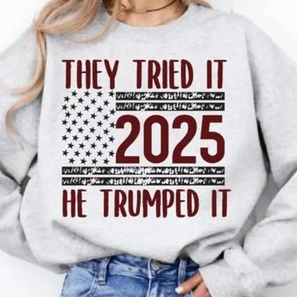 TRUMP Funny Sweatshirt,New Hope Inauguration Party Celebration Sweatshirt T-Shirts, Hoodie | HypeDripTees.com