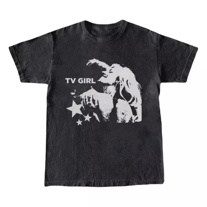TV Girl, TV Girl French Exit, T-Shirt Artist Merch Unisex Cotton Crewneck Cotton Crewneck Hoodie, Sweatshirt