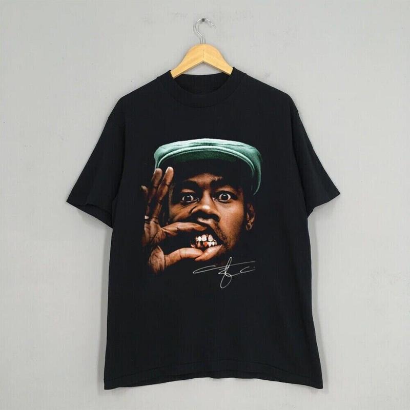TYLER THE CREATOR RAPPER T-SHIRT GIFT FOR FANS MUSIC ALL SIZE Hoodie, Sweatshirt | HypeDripTees.com