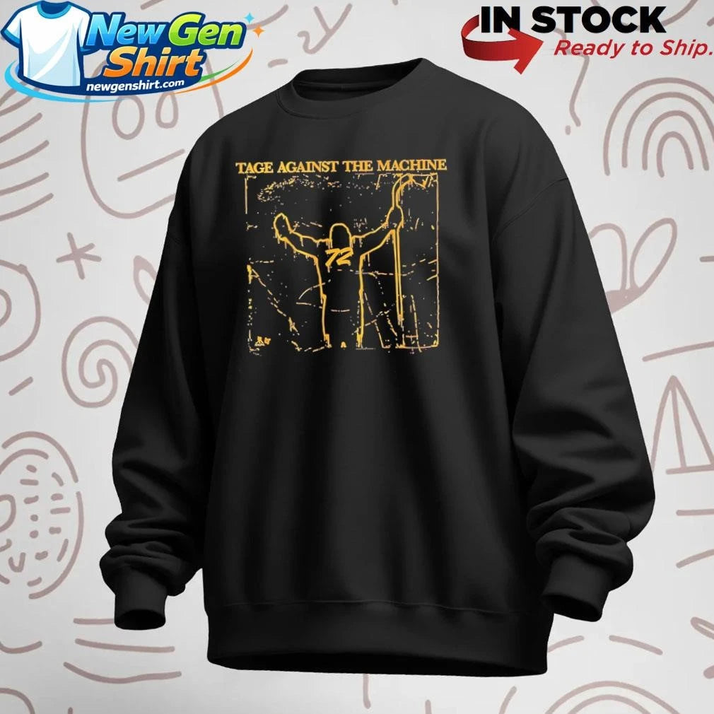 Tage Thompson Tage Against the Machine Shirt