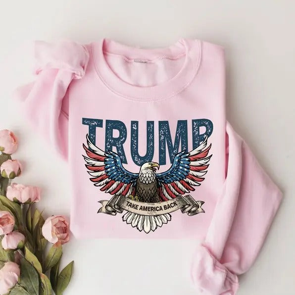 Take America Back Shirt, Trummp 2024 Shirt, Republican Gift, Funny Trummp Sweatshirt, Trummp for President 2024,...