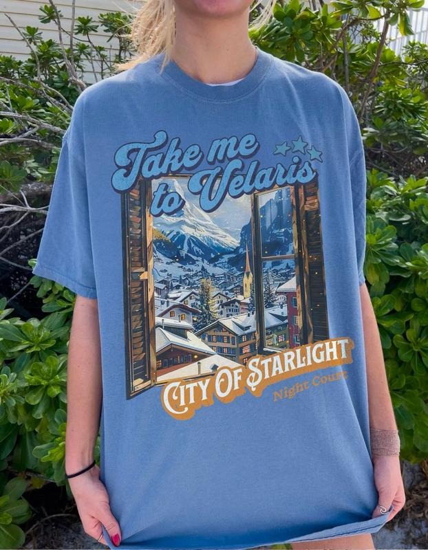 Take Me To Velaris Shirt, Night Court ACOTAR Sweatshirt, House Of Wind Rhysand Feyre Nesta Cassian, Sarah J Maas Merch,...