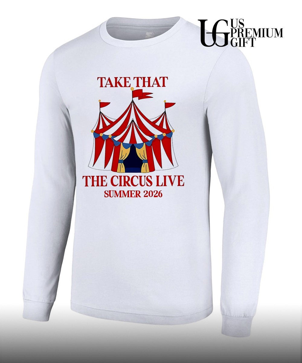 Take That The Circus Live Summer 2026 shirt