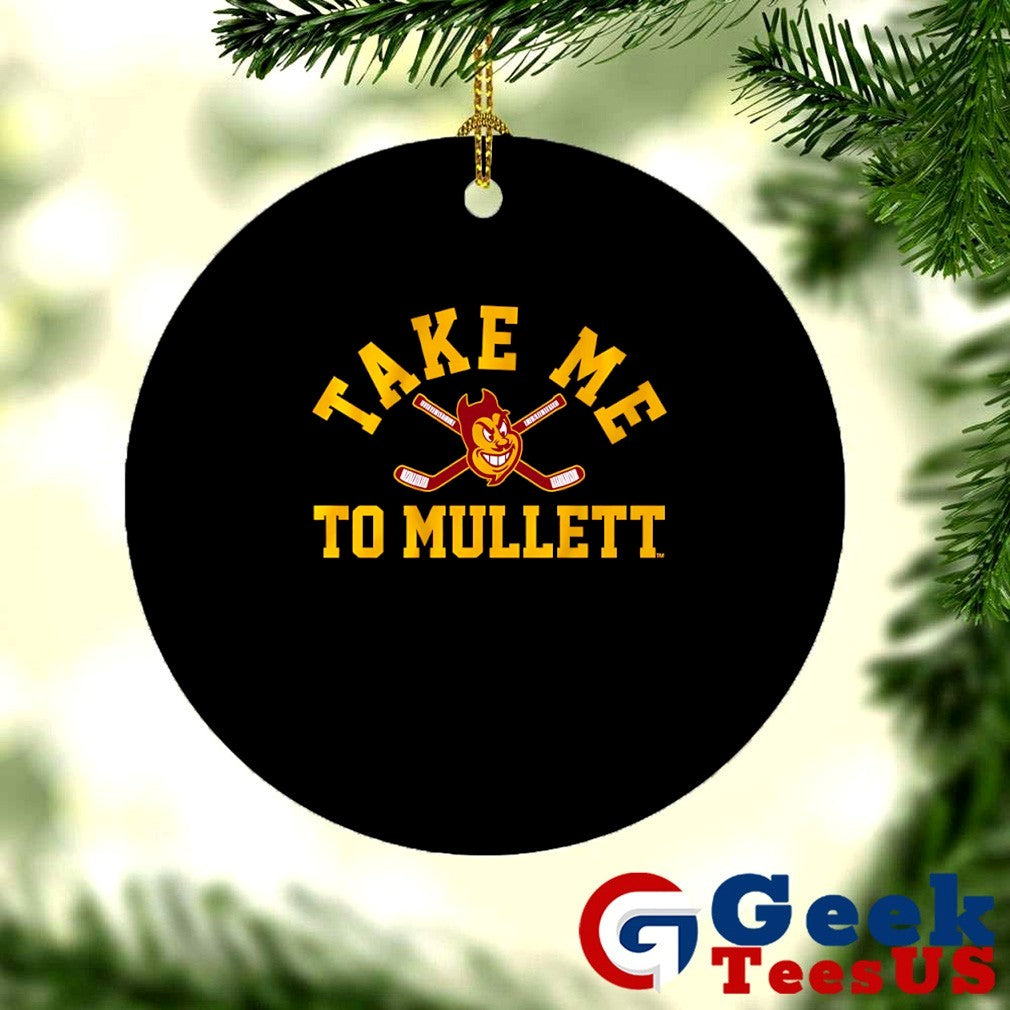 Take me to Mullett Arizona State Hockey logo shirt