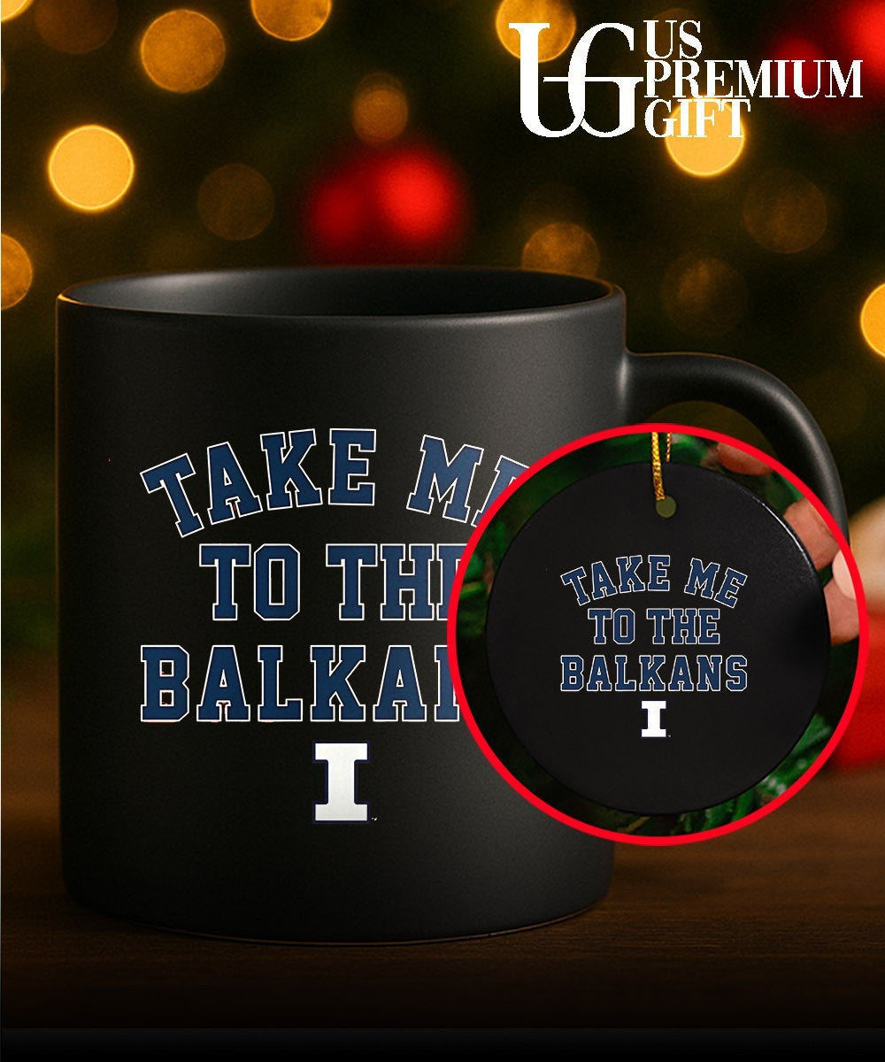 Take me to the Balkans Illinois Fighting Illini men’s basketball logo shirt