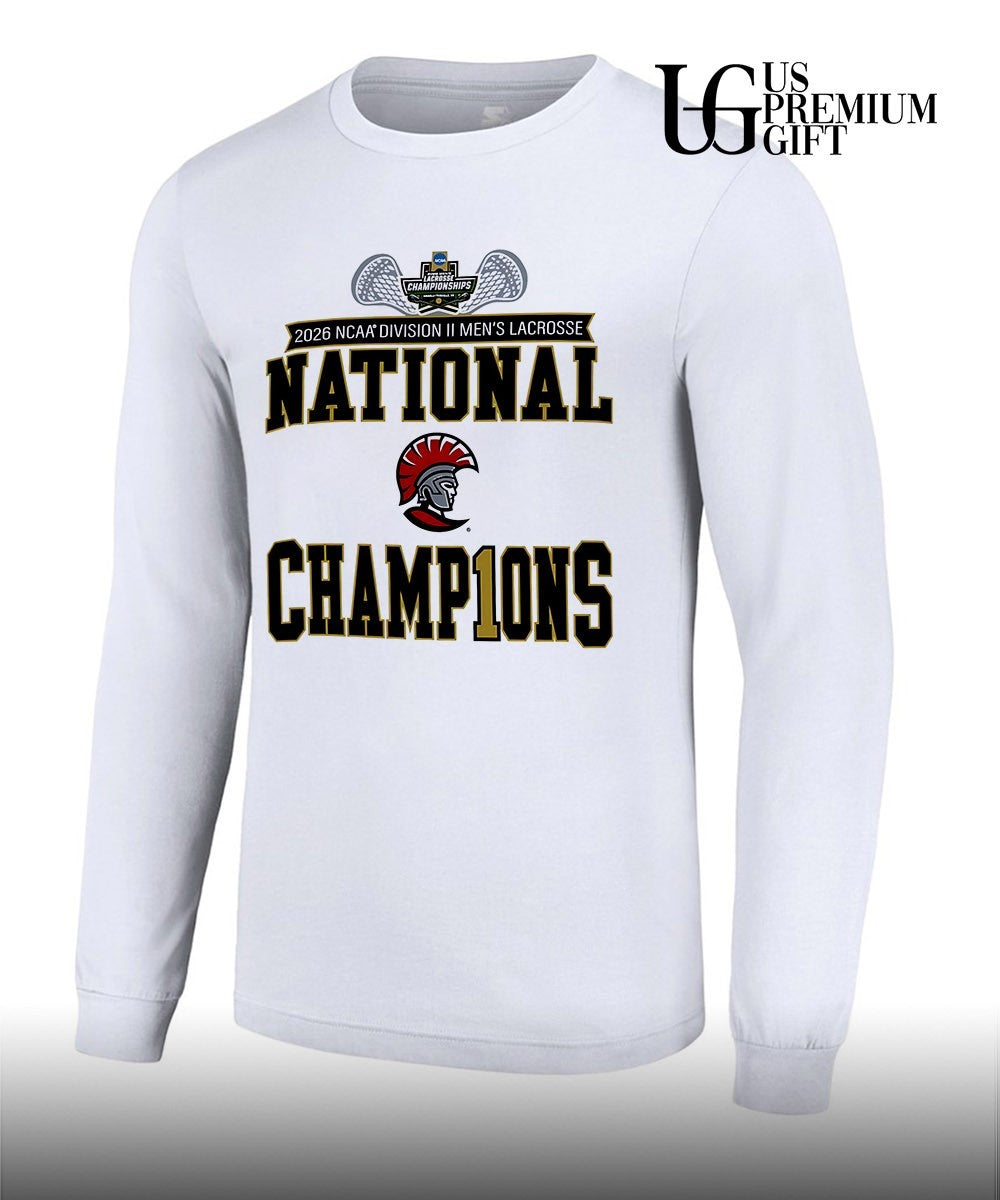 Tampa Spartans NCAA Division II Men’s Lacrosse National Champions 2026 shirt