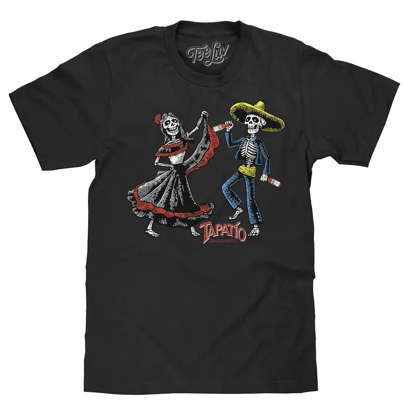 Tapatio Hot Sauce Day Of The Dead T-Shirt - Black Hoodie, Sweatshirt | HypeDripTees.com
