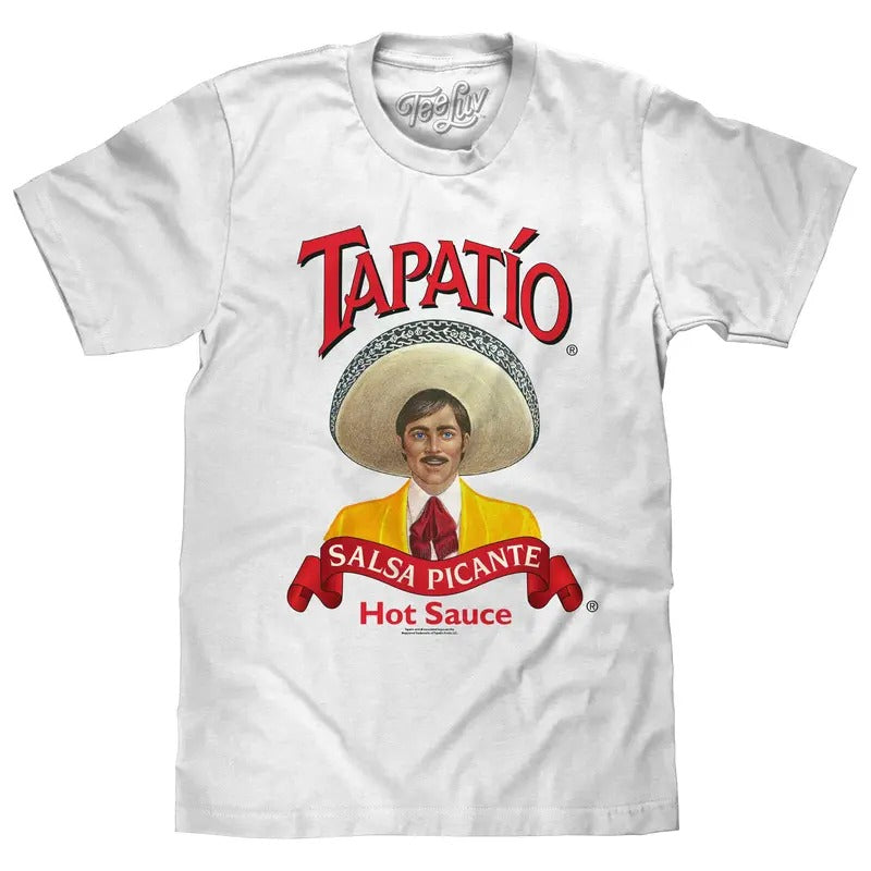 Tapatio Salsa Picante Logo T-Shirt - White Hoodie, Sweatshirt | HypeDripTees.com