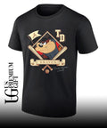 Tasmanian Devil Atlanta Braves baseball cartoon shirt