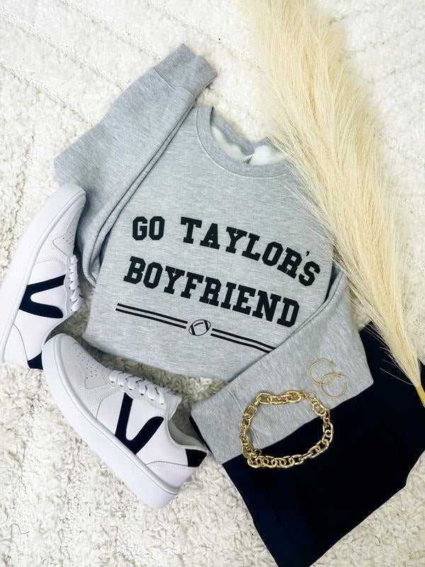 Taylor's Boyfriend Graphic Sweatshirt T-Shirts, Hoodie | HypeDripTees.com