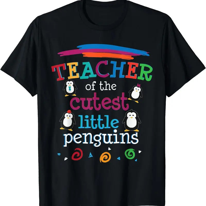 Teacher Cutest Little Penguins End of Year Gift Preschool T-Shirt Hoodie, Sweatshirt | HypeDripTees.com