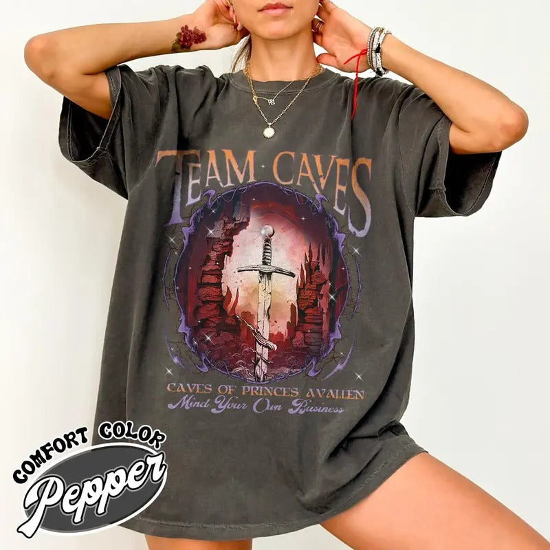 Team Caves Crescent City Comfort Colors Shirt Hoodie, Sweatshirt | HypeDripTees.com