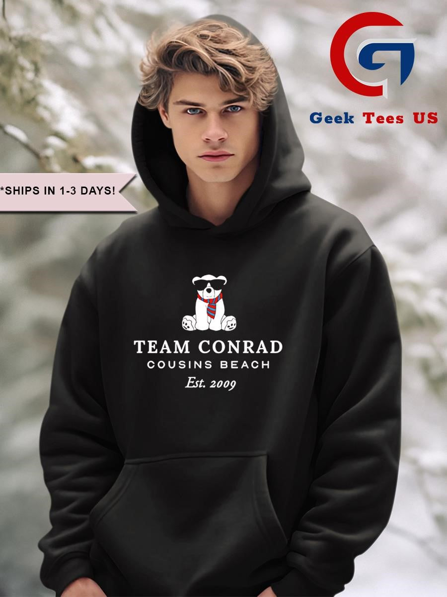 Team Conrad Cousins Beach est 2009 shirt