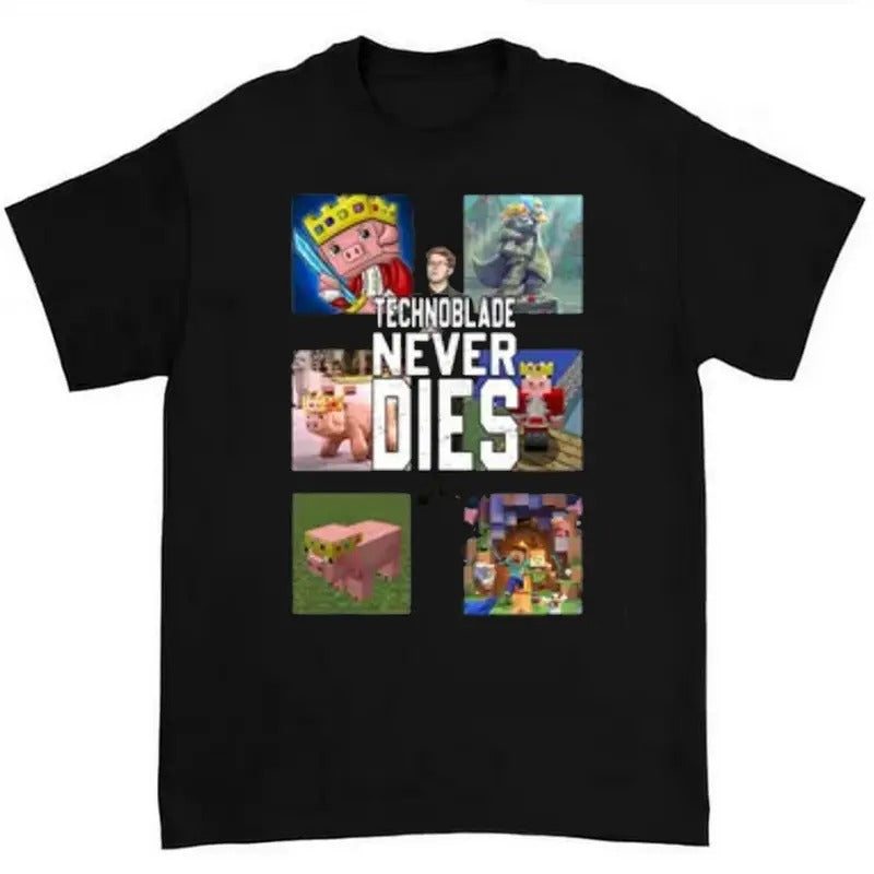 Technoblade Never Dies Shirt Perfect for Game Fans Hoodie, Sweatshirt | HypeDripTees.com