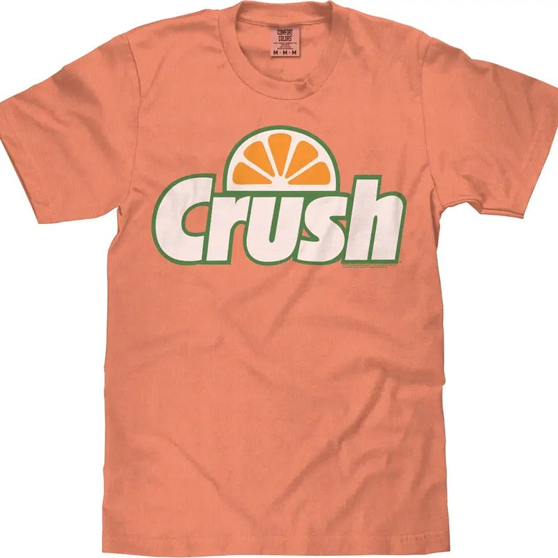 Tee Luv x Comfort Colors Orange Crush Logo T-Shirt - Melon Hoodie, Sweatshirt | HypeDripTees.com