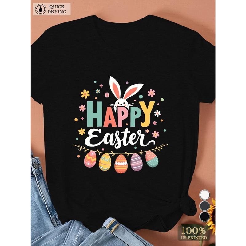 Teediy Happy Easter Women'S Comfit T-Shirt style 02 Hoodie, Sweatshirt | HypeDripTees.com