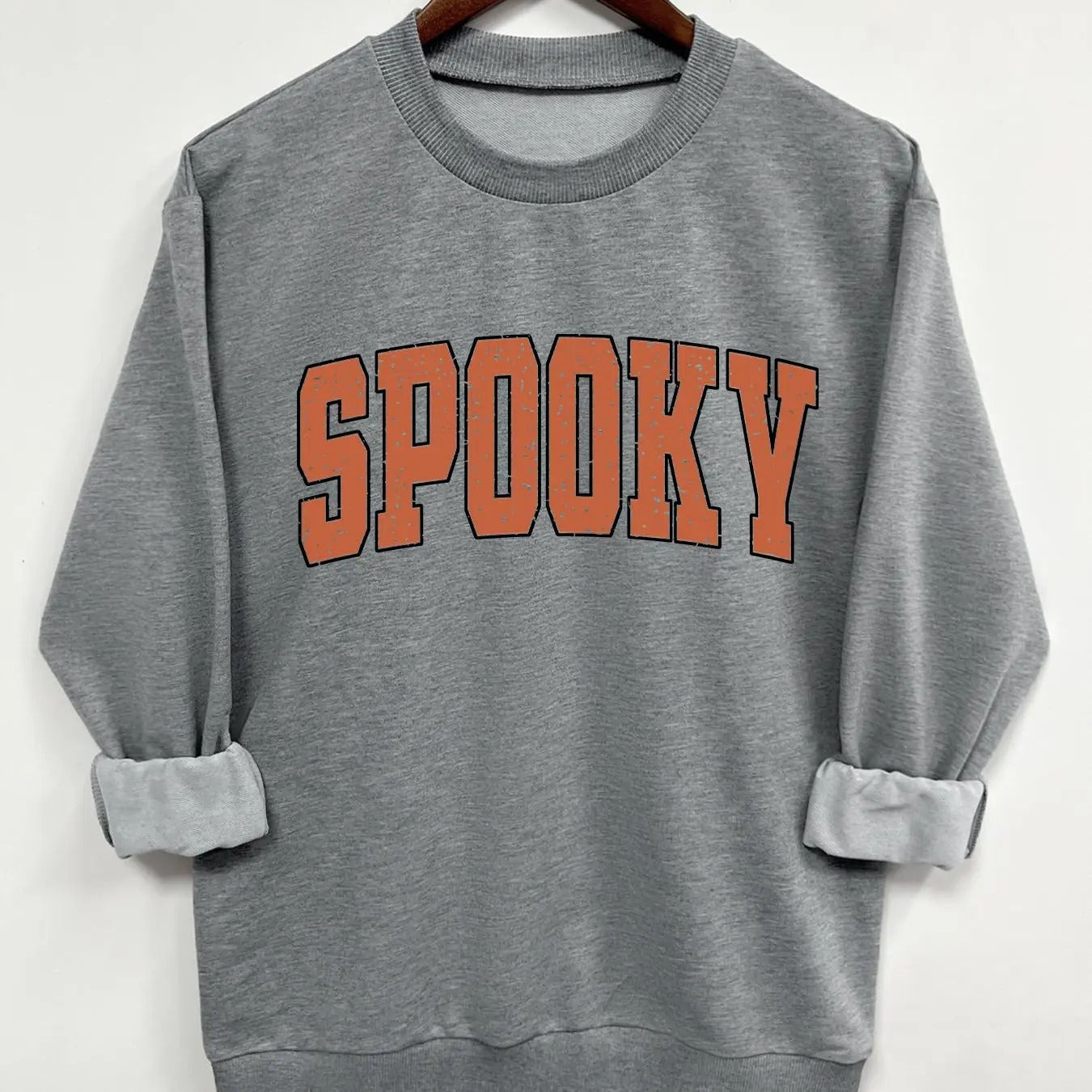 Teen Girl's Letter Print Crew Neck Sweatshirt, Casual Long Sleeve Pullover for Daily Wear, Fashion Cozy Top for Teenager...