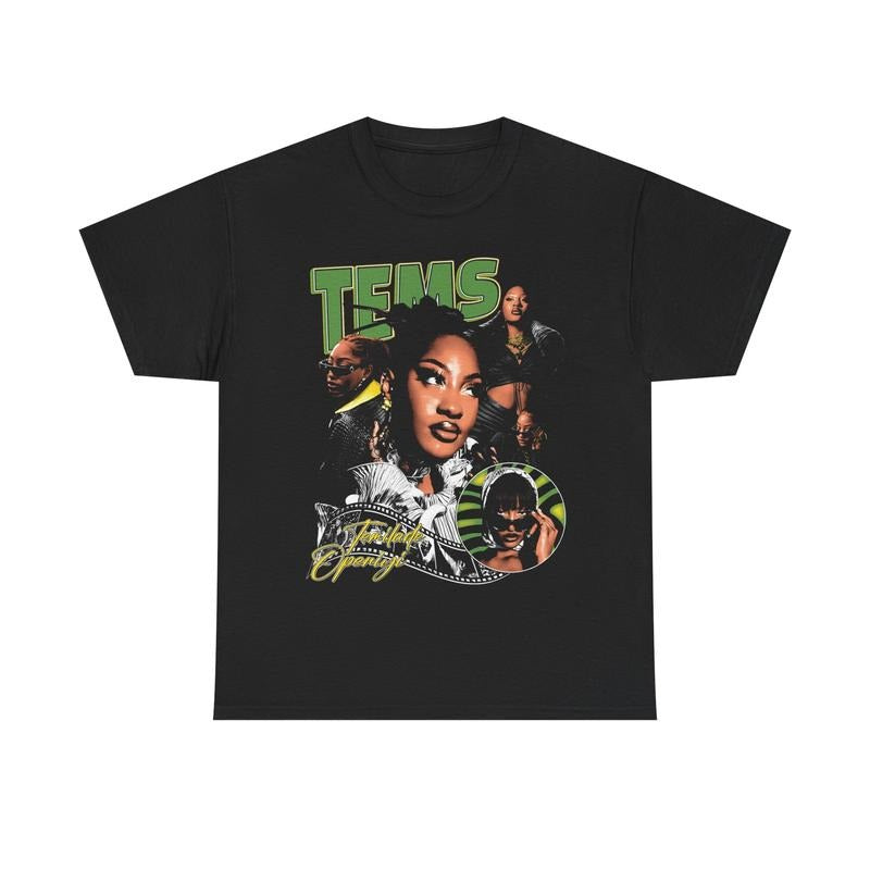 Tems Inspired 90s Vintage RNB Fan Shirt, Retro Streetwear Tee, Classic Graphic Print Hoodie, Sweatshirt | HypeDripTees.com