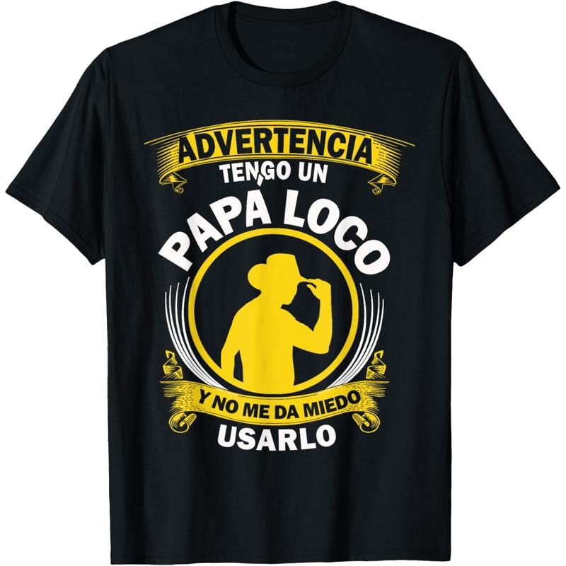 Tengo un Papa loco y no me da miedo usarlo Funny Spanish T-Shirt Hoodie, Sweatshirt | HypeDripTees.com