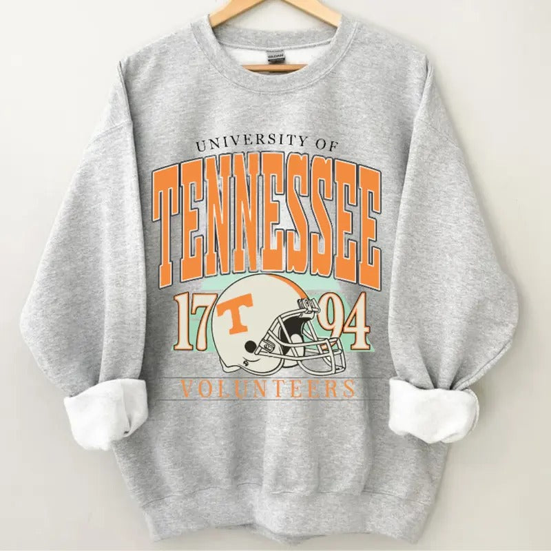 Tennessee Sweatshirt, TN Football Shirt, College Football, Gift For College Student, UT Sweatshirt, College Shirt Hoodie