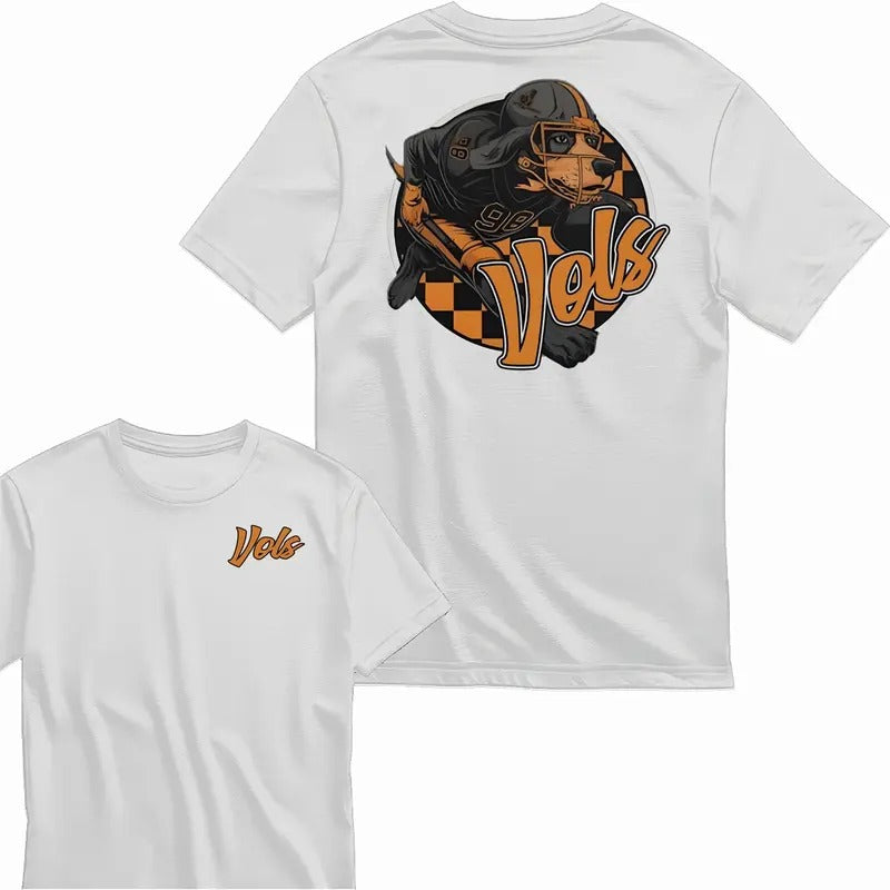 Tennnnesseee Vols Footbal Shirt Sport Menswear Top Cotton 2 Side T-Shirts, Hoodie, Sweatshirt
