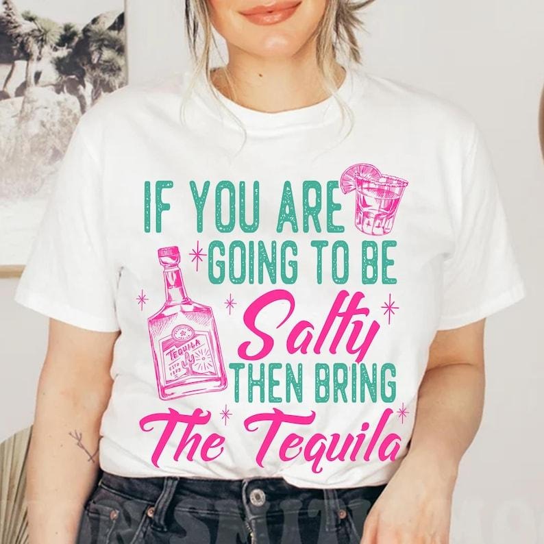 Tequila T Shirt Hoodie Sweater, Western Shirt Tequila Shirt,Cowgirl Summer Shirt,Vintage Cowgirls Shirt,Retro...