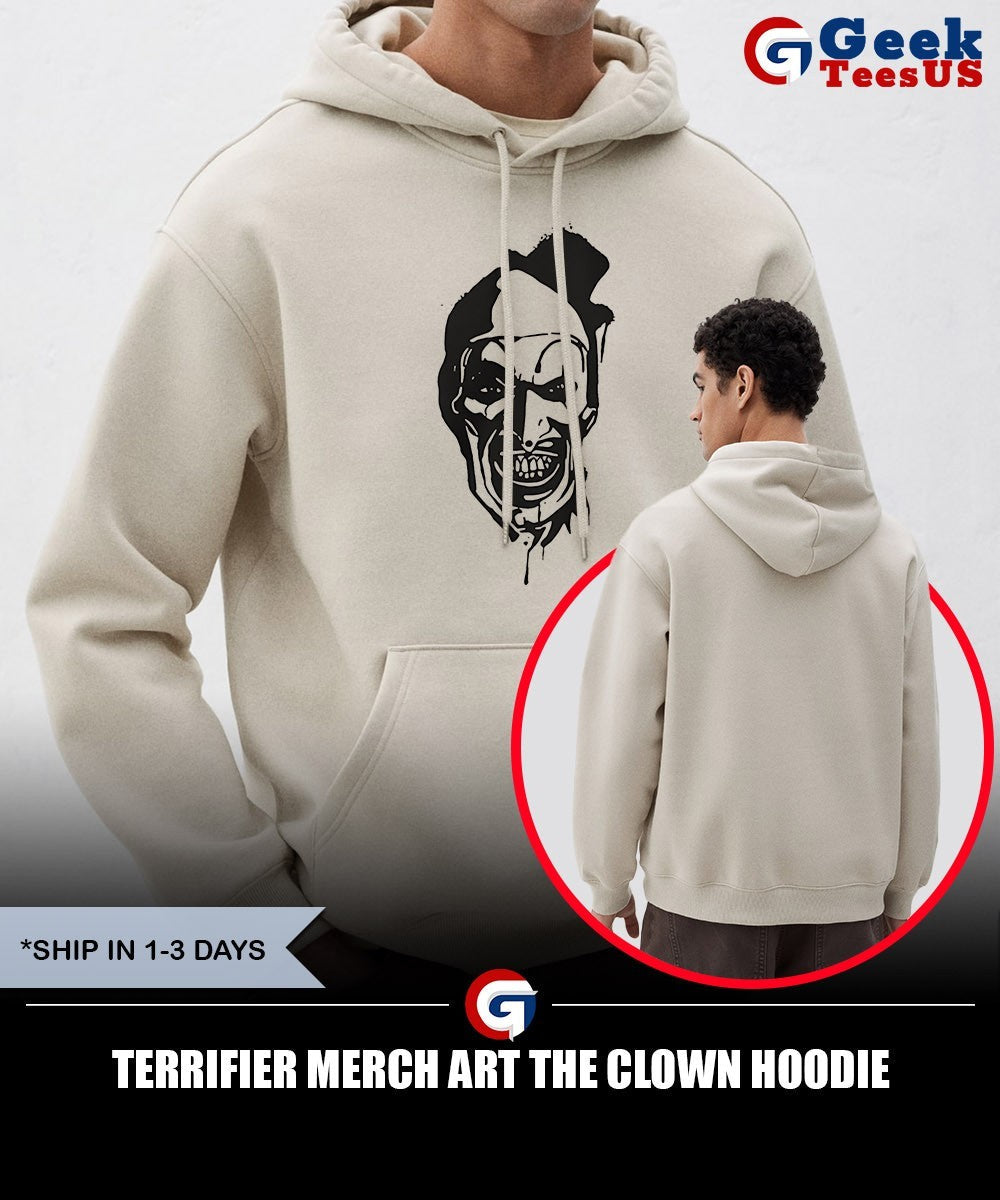 Terrifier merch art the clown shirt