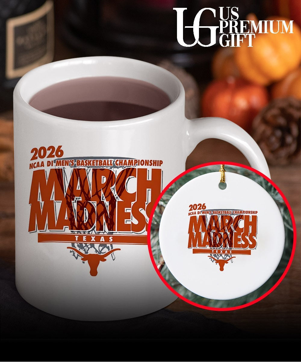 Texas Longhorns March Madness NCAA D1 Men’s basketball Championship 2026 shirt