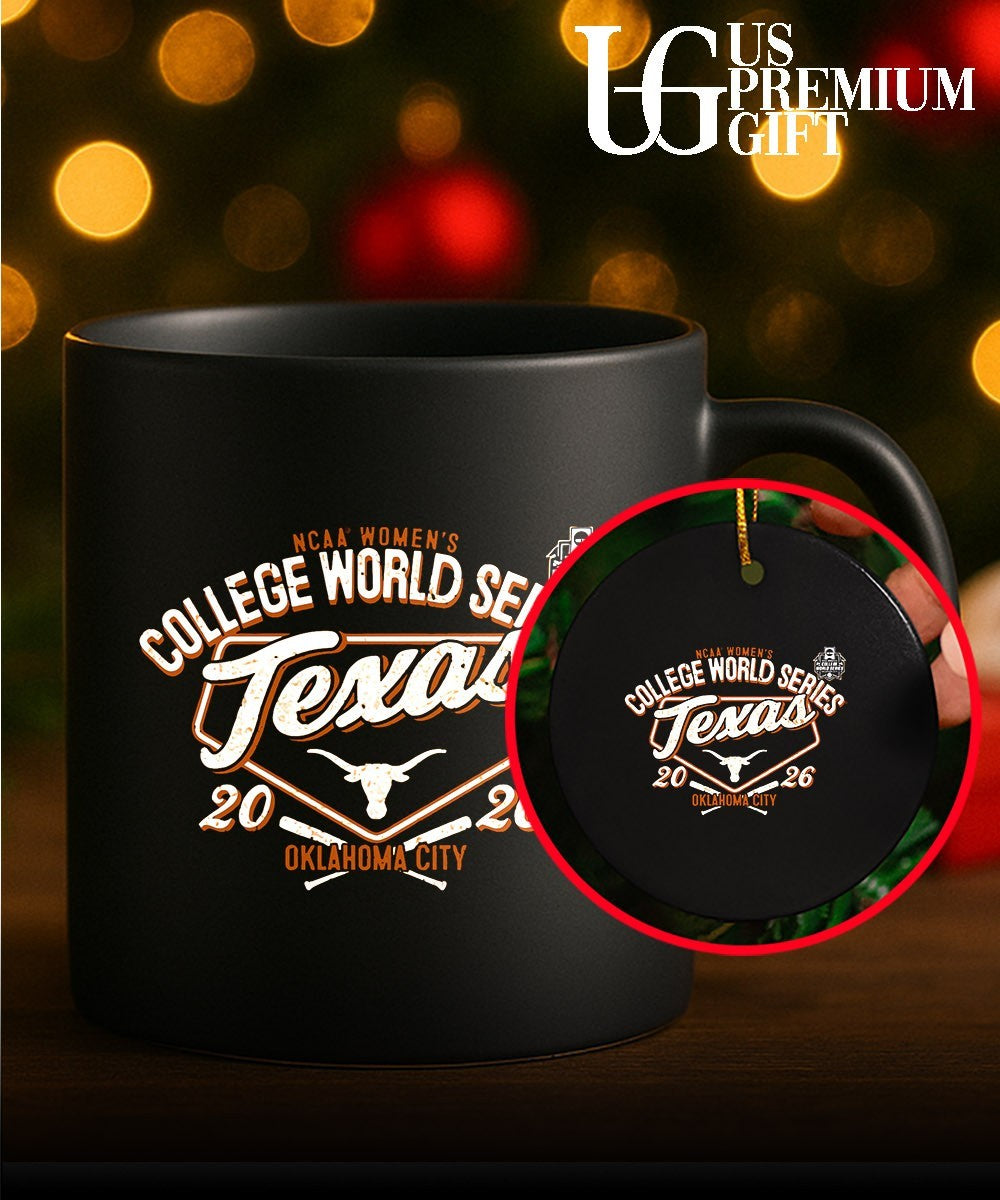 Texas Longhorns NCAA Women’s College World Series 2026 Oklahoma City shirt