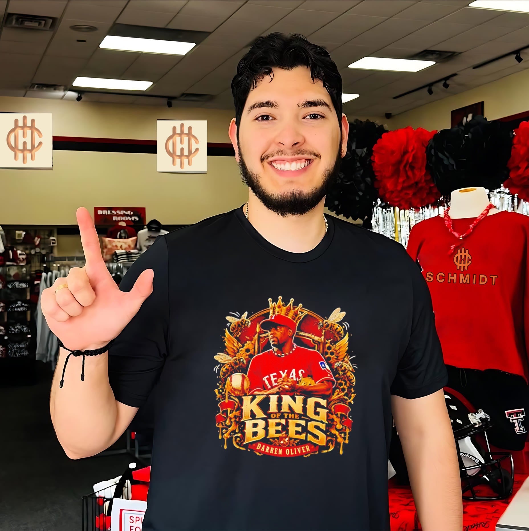 Texas Rangers Darren Oliver King of the Bees shirt