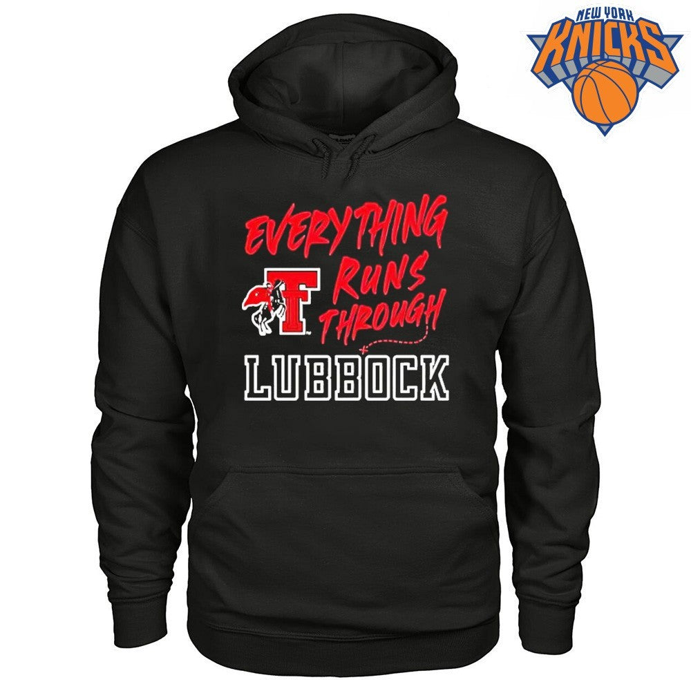 Texas Tech Apparel Everything Runs Through Lubbock Shirts