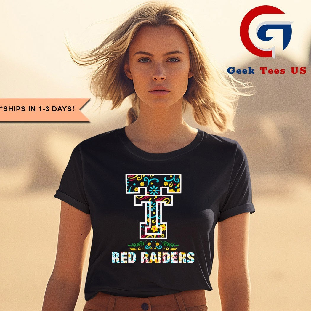 Texas Tech Red Raiders College Football Dia De Los Muertos 2025 shirt