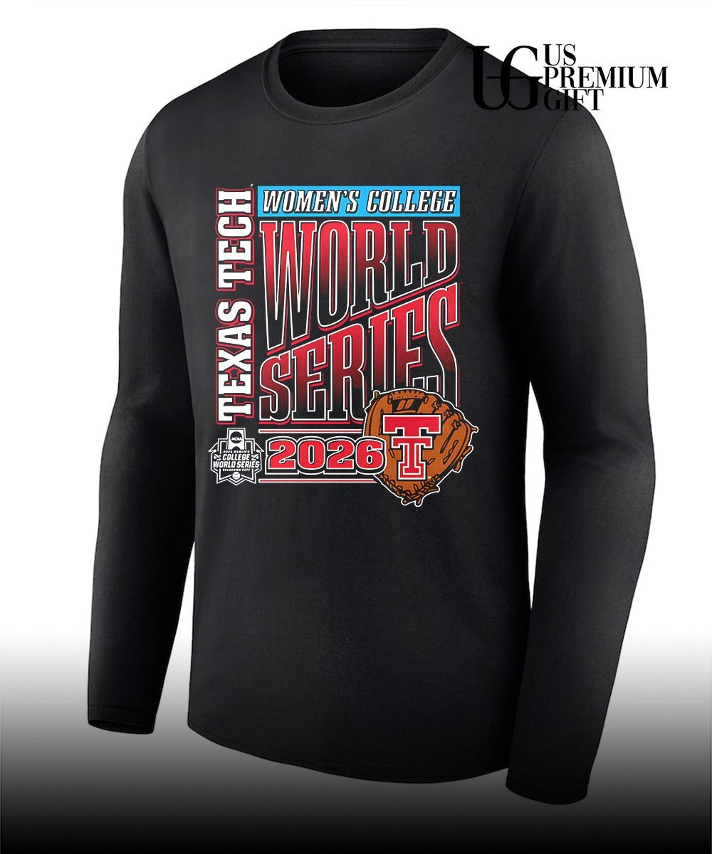 Texas Tech Red Raiders Softball NCAA Women’s College World Series 2026 graphic shirt