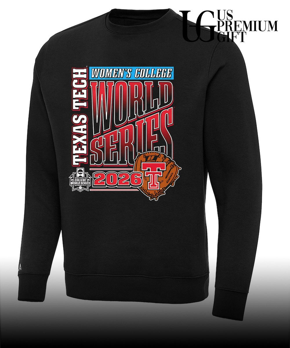 Texas Tech Red Raiders Softball NCAA Women’s College World Series 2026 graphic shirt