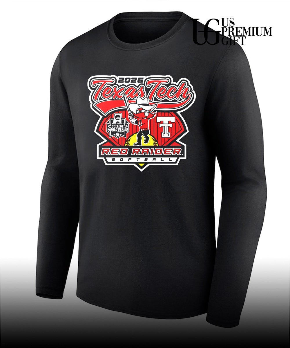 Texas Tech Red Raiders Softball NCAA Women’s College World Series Send It 2026 shirt