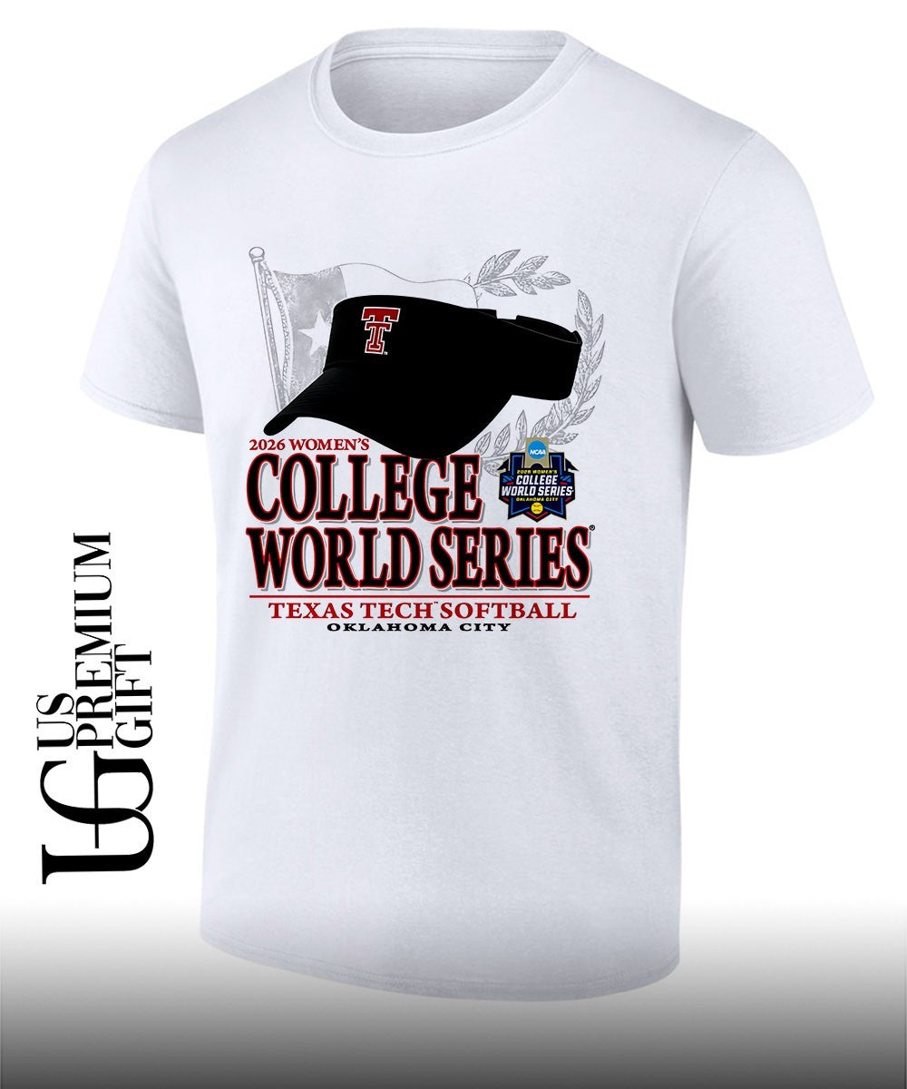 Texas Tech Red Raiders Softball NCAA Women’s College World Series rally caps 2026 shirt