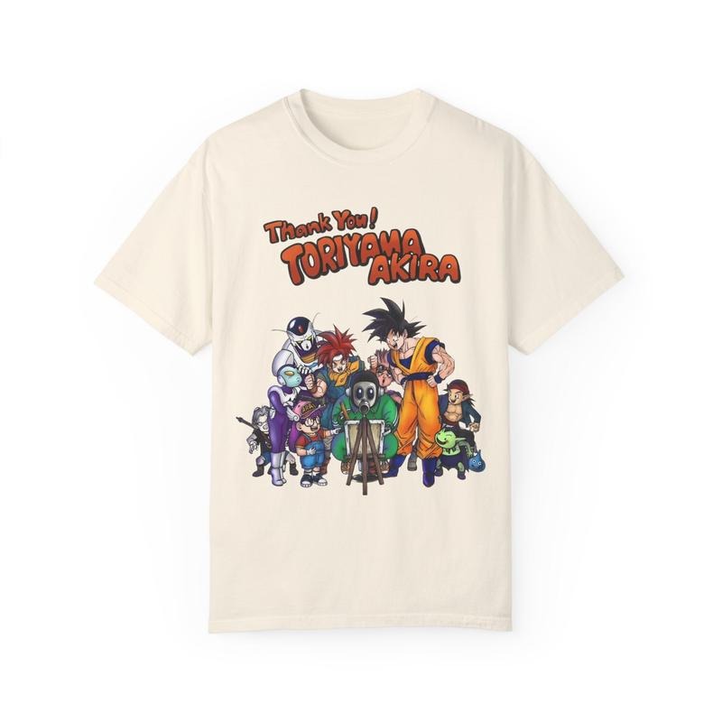 Thank You Akira Toriyama Shirt Hoodie, Sweatshirt | HypeDripTees.com