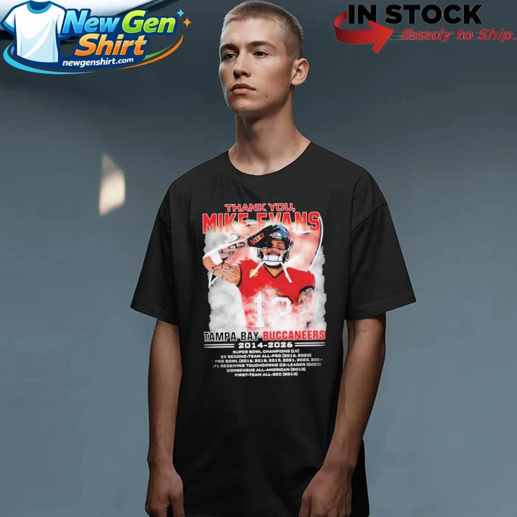 Thank You Mike Evans 2014 2026 Shirt