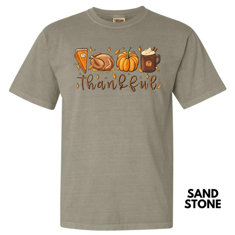 Thankful Thanksgiving Comfort Colors T-Shirt 'NLB' Hoodie, Sweatshirt | HypeDripTees.com