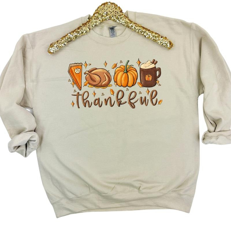 Thankful Thanksgiving Sweatshirt 'NLB' T-Shirts, Hoodie | HypeDripTees.com