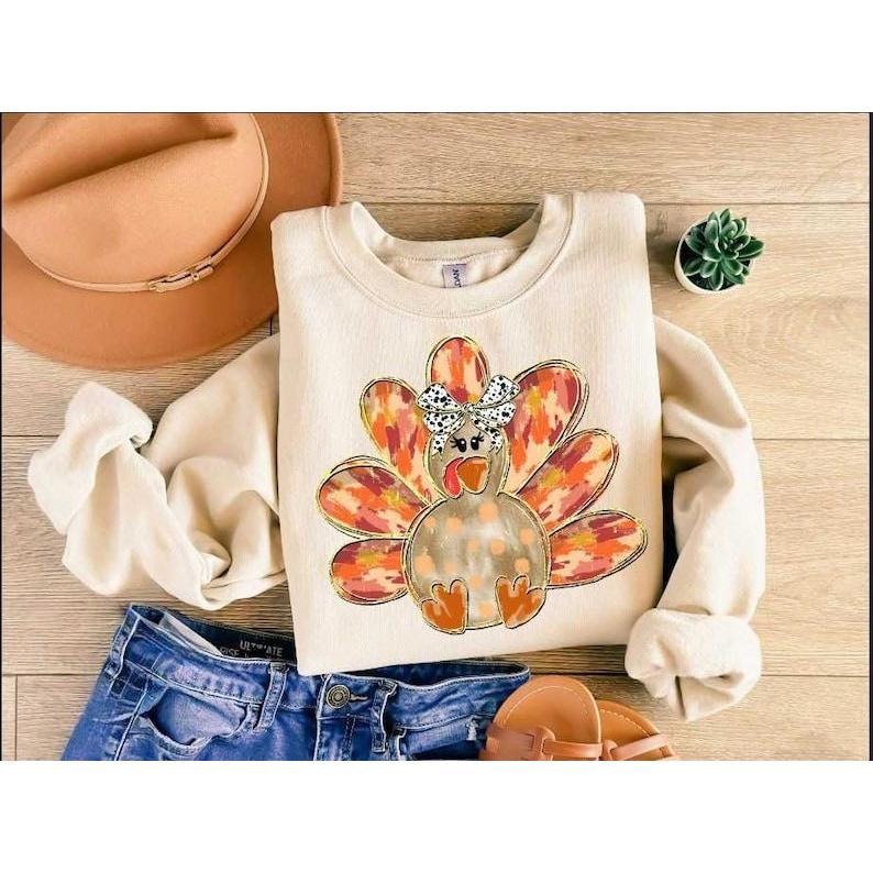Thanksgiving Turkey Sweatshirt, T