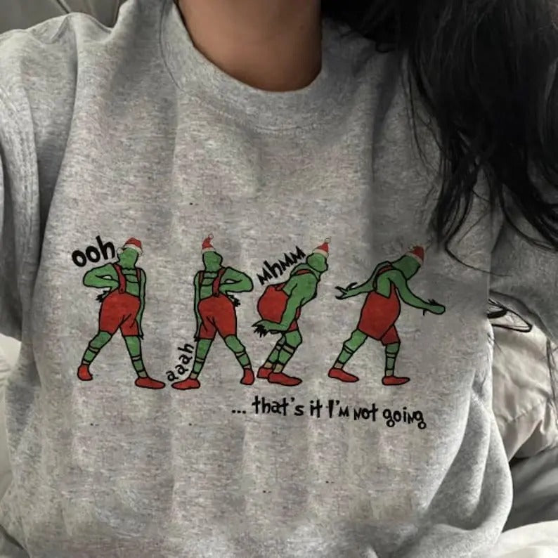 That_s It I_m Not Going Sweatshirt, Christmas Sweatshirt, Christmas Movie Shirt Hoodie | HypeDripTees.com