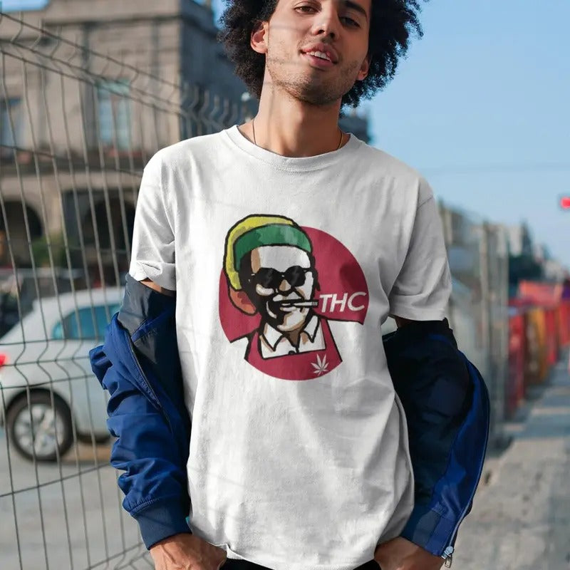 Thc Kfc Tee   Shirt T-shirt  Funny Pot  Mens Gift Molecule Leaf Medicine Legalize Hoodie, Sweatshirt | HypeDripTees.com