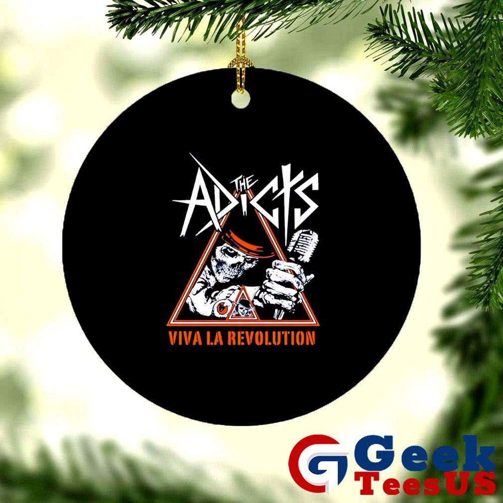 The Adicts Viva La Revolution Skull shirt