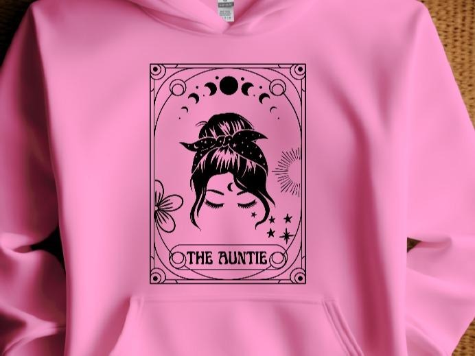 The Auntie Tarot Card Sweatshirt T-Shirts, Hoodie | HypeDripTees.com