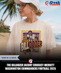 The BILLDozer Jacory Croskey-Merritt Washington Commanders football 2025 shirt